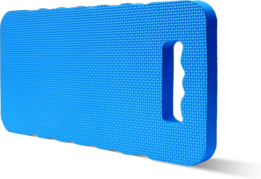 Gardzen Garden Kneeling Pad - for Gardening, Baby Bath, Yoga, Pilates, Exercise, Blue (16"x8"x1")