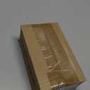 AMZSEVEN 40 Pack Metal Curtain Rings with Clips, Drapery Clips Hooks, Decorative Curtain Rod Clips 1.5 in Interior Diameter, Vintage Black