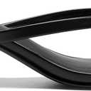 DREAM PAIRS Kitten Heels for Women Flip Flop Low Heels Square Open Toe Sandals Thong 1.96 Inch Heeled Sandals for Summer Vocation (7.5, Black)