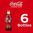 Coca-Cola Soda Soft Drink Bottles, 16.9 fl oz, 6 Pack
