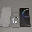 TORRAS Ostand Magnetic for iPhone 17 Pro Max Case, Fit for MagSafe, Sturdy Stand, Military Grade Drop Tested, Camera Control Button, Clear Slim Soft Edge Case for iPhone 17 Pro Max 6.9", Clear