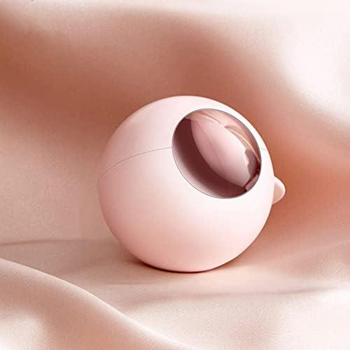 Lint Roller Hair Remover Ball,Professional Portable Diatom Mud Ball,Potable Travel Dustproof Can Be Washed Cleaner for Clothes, Furniture, Carpet, Bed, Couch, Sofa(Color:Pink Gold)