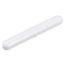 MECCANIXITY Magnetic Stirrer Mixer Stir Bar Rod 70mm(2.76") x10mm with Ring Shape Coating Magnet White for Laboratory