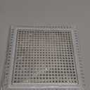 Shower Drain Hair Catcher/Drain Strainer/Shower Drain Cover for Bathroom Floor Drain, Stainless Steel and Silicone (Patented Product) (6 inch, Gray)