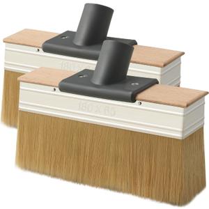 Mitclear Deck Stain Applicator Brush Replacement(2 Sets), 7IN Wide Deck Paint Brushes for Applying Stains, Paints and Sealer on Outdoor Wood Deck, Fence, Patio, Wall, Furniture