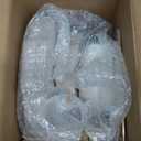 WDF 175Pcs Pink Plastic Plates - Pink and Gold Plates Disposable 25guest Plastic Dinnerware Ideal for Tea Party/Easter/Wedding/Baby Shower/Valentine's Day