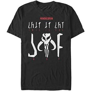 STAR WARS Big & Tall Mandalorian Ways Men's Tops Short Sleeve Tee Shirt, Large