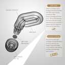 Moment Earplugs for Music Festival - Reusable High-Fidelity Ear Plug for Concert, Musicians, Live Events, Sports, DJs and Nightlife - Certified Hearing Protection - 13 dB NRR (Teal, Pack of 1)