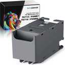OFFICENTER T6715 T6716 Ink Maintenance Box for Workforce Pro WF-3820 WF-4820 EC-4020 WF-4830 WF-4720 WF-4834 WF-4734 WF-4730 WF-4740 ET-8700 EC-4030 WF-M5799 WF-C5710 WF-M5299 WF-C5290 Printer