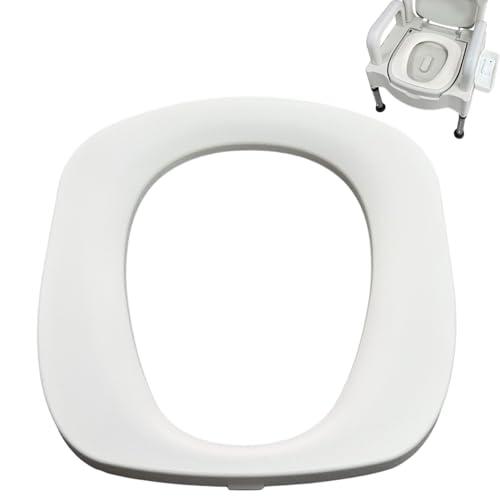 PU Toilet Seat Cushion, Replacement Seat Cushion, Suitable for INDPOOOR Toilet Chairs