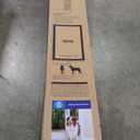 PetSafe Sliding Glass Pet Door - No-Cut DIY Install Doggy Door for Renters - Aluminum Frame - Adjustable Height 75 7/8" to 80 11/16" - Ideal for Large Dogs Up to 100 lb - White