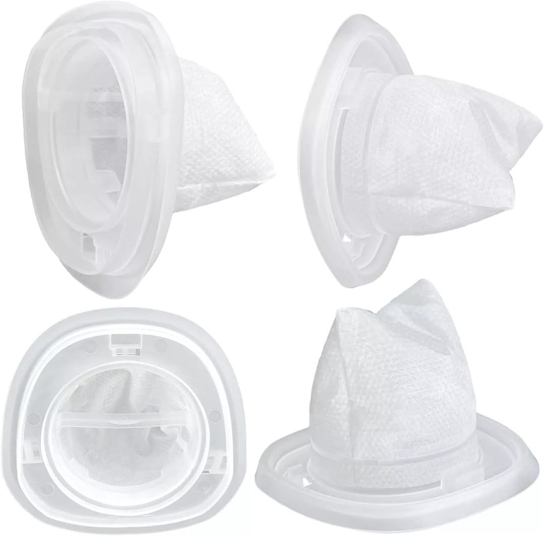 HNVCF10 Vacuum Filter Replacements for Black and Decker Dust buster Hand Vacuum HNVC115, HNVC215, HNVC220 Series (HNVCF10) Washable, 4 Pack