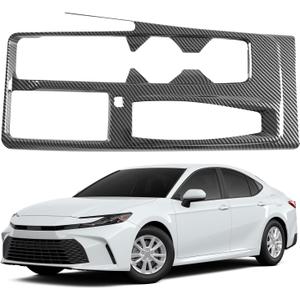 Gear Shift Panel Cover for Toyota Camry 2025 2026 Carbon Fiber Style Center Console Interior Decorations for 9th Gen Camry Accessories