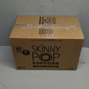 SkinnyPop Popcorn, Original and White Cheddar Variety Pack, Whole Grain, Dairy-Free Snack, 0.5oz (40ct)