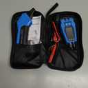 Circuit Breaker Finder Tool with Accessories, 90-135V AC Digital Breaker Finder with Integrated GFCI Outlet Tester, Circuit Tracer with Buzzer Alarm & Color Display, Includes Carrying Case