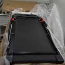 Treadmill with 8% Incline, Walking Pad Treadmill with Handle Bar, Portable Folding Treadmills for Running and Walking, 3.0HP Brushless Motorized, 5 Layers Shock-Absorbing