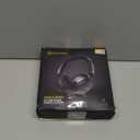 Hybrid Active Noise Cancelling Headphones: Wireless Over Ear Bluetooth 6.0 Headphones, 120H Playtime Lightweight Bluetooth Headset with Mic, Hi-Fi Deep Bass, Foldable for Travel, Work, Home Office