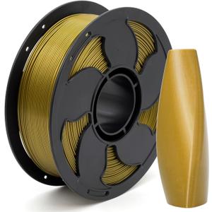 Metal Bronze PETG Filament 1.75mm High Intensity 3D Printer Filament, 1kg (2.2lbs) Spool Toughness Enhanced Metallic PETG 3D Printing Filament Beginner Friendly