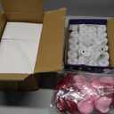 Will You Be My Girlfriend Light Up Letters Luminary Bags, Banner, Romantic Decoration Kit with 30PC Bright LED Candles and 2000PC Fake Rose Petals