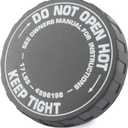 Radiator Cap, Replace 4596198 Compatible with Chrysler Dodge Jeep - 300 PT Cruiser, Avenger Challenger Charger Journey Magnum Ram, Commander Compass Grand Cherokee Liberty Patriot Wrangler, More