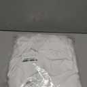 J.VER Men's Dress Shirts Solid Long Sleeve Stretch Wrinkle-Free Formal Shirt Business Casual Button Down Shirts (X-Large, White)