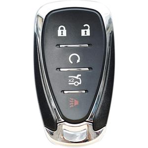 Replacement Car Key Fob Smart Proximity Keyless Entry Remote Control Compatible for Chevy Camaro Cruze Malibu 2016 2017 2018 2019 2020 2021 433MHz ID46 Chip 5 Button FCCID: HYQ4EA 13529662