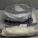 Cat Tunnel Bed for Indoor Cats - Cute Cat Donut Tunnel with Washable Circle Cushion, Round Pet Play Tunnel Toy for Kitten/Puppy/Rabbit,Grey (XL:37.5X37.5X10")