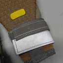 Dog Boots for Dogs, Dog Boots & Paw Protectors for Hardwood Floors, Outdoor Dog Booties for Hot Pavement Winter Snow Hiking, Dog Shoes with Reflective Strips (Width 2.55 inch, Light Khaki)