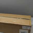 1 Pcs 48" Red Oak Stair Newel Post with 3 1/2" Post and 4 1/2" Sleeve, Wood Box Newel with Pedestal for Staircase, Plain Style Wood Balusters Interior for Stair Remodeling