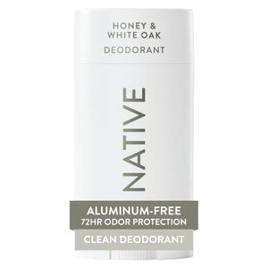 Native Deodorant Contains Naturally Derived Ingredients, 72 Hour Odor Control, Deodorant for Women and Men, Aluminum Free, Honey & White Oak 2.65oz