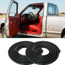 Door Seal Weatherstrip Rubber Trim Truck Car Weather Stripping for 1988-2000 Chevy GMC C1500 C2500 C3500 K1500 K2500 K3500, Blazer Suburban Tahoe Yukon, Front Left & Right