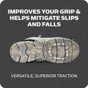 Yaktrax Diamond Go All Surface Traction Cleats for Walking on Ice and Snow
