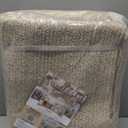 OIAHOMY Laundry Hamper, Rectangle Cotton Laundry Basket with Handles, Large Blanket Basket for Living room, Woven Decorative Storage for Toys,Clothes,Pillows-16x13x22in-Brown variegated