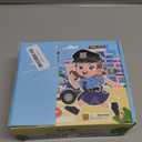 Cocojeci Police Costume for Kids,Police Officer Costume for Girls,Halloween Costumes for Kids, Toddler Cop Costumes, Size 9-10 years old