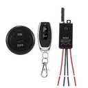 Mini Wireless Switch 12V,5V/12V/48V/10A Relay Remote Switch for Lights,328FT Long Range for Ceiling Lights, Lamps, Industrial Control and Security Fields.