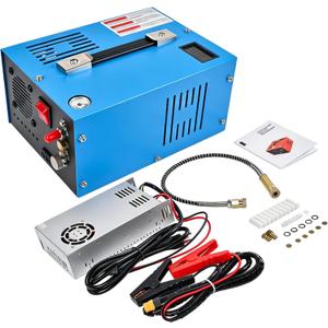 PCP Air Compressor 4500PSI/30Mpa, 12V DC/110V AC High Pressure Air Pump