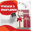 Promot Novelty Message Stamp - WTF Ink Stamps for Office Pranks, Crafting, Scrapbooking, Planners - Funny Gag Stamper with Clear and Crisp Impressions, Black Ink