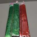 Riceshoot 60 Pcs Valentine's Day Large Pull Bows Ribbon Gift 6 Inch Red Green Gift Wrapping Bows for Christmas Winter Presents Wedding Birthday Party Basket Holiday Decor