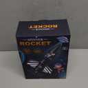 Mafbeanl Rocket Launcher for Kids, Self Launching Motorized Air Rocket Toy, Outdoor Toys for Ages 8-12, Model Rockets with Parachute Safely Land, Spaceship Launch up to 200 ft Birthday Gifts for Boys (Blue)