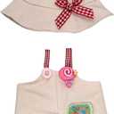 6 x 17cm Clothes Set for Doll, Hat Clothes Outfits Stylish Adorable Dolls Clothes Accessories (NO Doll Included) (Cute Day)