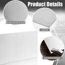 MorningRo 430 Stainless Steel Sheet Metal 24 x 12 Inches 24GA Metal Plates Panel #4 Brushed Finish Magnetic Mount Board Wall Food Truck Restaurant Kitchen Floor Trailer Garage Gym(2 Pack)