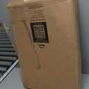 Mayfair Linden Slow Close Toilet Seat, Non Slip Heavy Duty Wood, Easy Install, Elongated, White