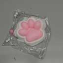 1pcs White Squishy Cat Paw Squishy Toy,5 Inches Big FuFu cat Squeeze Paw,Cute Soft Squeeze Fidget Toys Squeeze Toys for Stress Relief Pinch Family Toys Gifts for Kids Adults