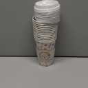 12 Set Spring Floral Disposable Coffee Cups with Lids and Sleeves 16 oz Hello Spring To Go Paper Cups Beverage Drinking Cups for Spring Wedding Easter Party Office Travel Business Supplies
