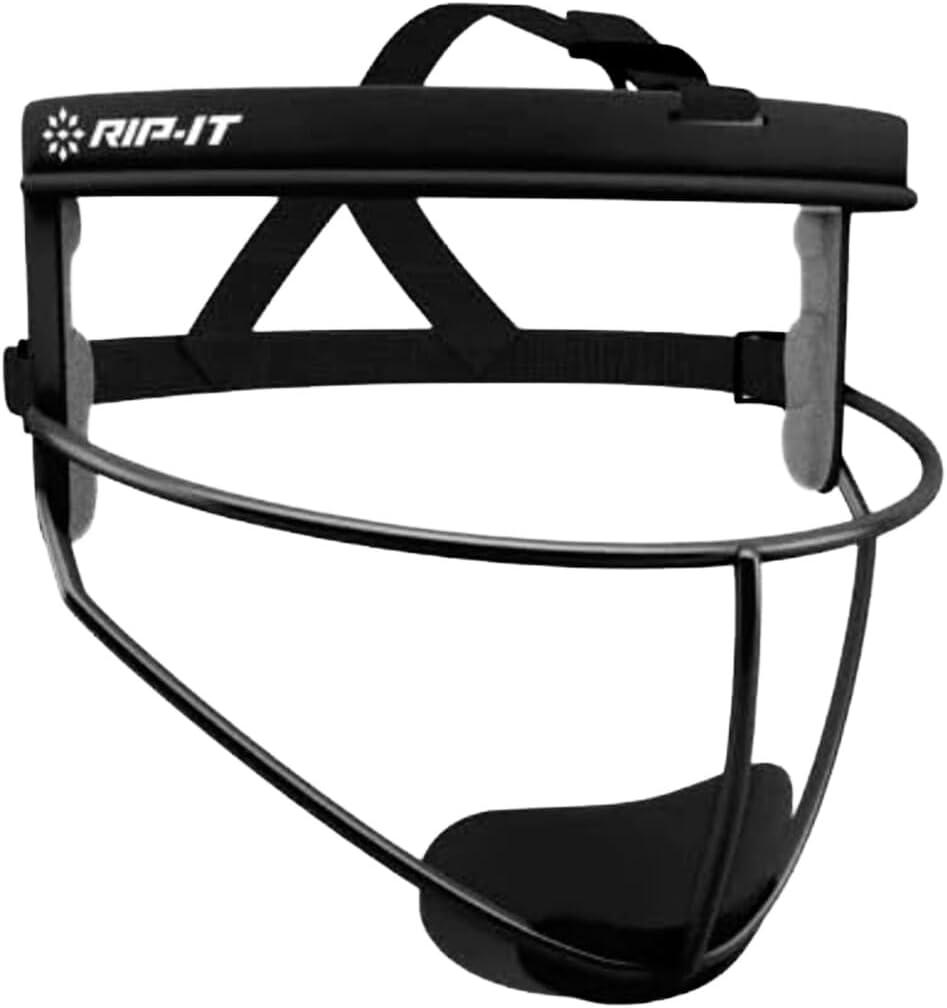 RIP-IT Defense Pro Softball Face Mask | Lightweight Protective Softball Fielder's Mask (Adult)