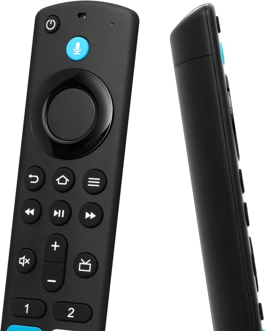 Replacement Remote Control for TV Stick(2nd Gen/3rd Gen/4K/4K Max/Lite), TV Cube, for All Insignia/Toshiba/Pioneer Smart TVs