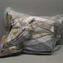 WONGS BEDDING Boho Quilt Set Queen Size, Brown Bohemian 3 Pieces Fall Quilt Sets, Lightweight Bedspread Coverlet Bedding Set for All Season (96"x90")