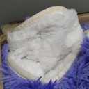 purple fuzzy blanket