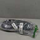 XIHALOOK Womens Walking Shoes Wide Toe Barefoot Shoes Zero Drop Minimalist Loafer with Adjustable Strap Slip on Clogs (Black) 9