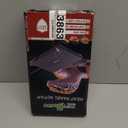 REPTI ZOO Reptile Heat Panel Adjustable Temperature Reptile Heating Plate, Non-Light Heating Solution with Expanded Heating Range for Hermit Crabs/Leopard Geckos/Turtles/Snakes/Lizards